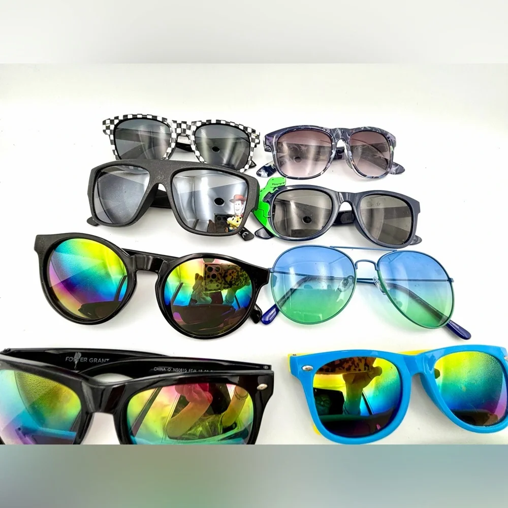 Stylish Kids Sunglasses Set - Multicolor